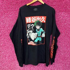 My Hero Academia Deku l/s shirt size Large